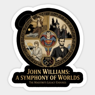 JOHN WILLIAMS TRIBUTE Sticker